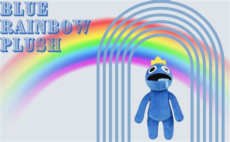 ZUFKMUAR Rainbow Friends Plush Action Figure Set,Cute Monster Rainbow ...