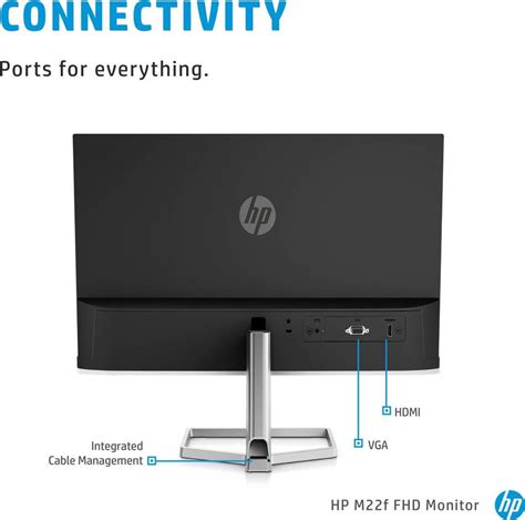 HP M Series 54.61 cm (22 inch) Full HD LED Backlit IPS Panel Monitor ...