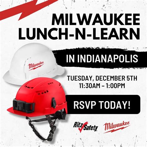 We're hosting a Lunch-N-Learn all about Milwaukee on December 5th in ...