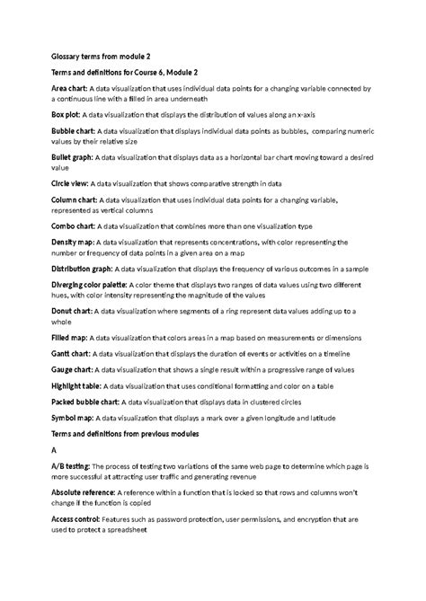 Glossary termFVCs from module 2 - Department of Commerce that serves as ...