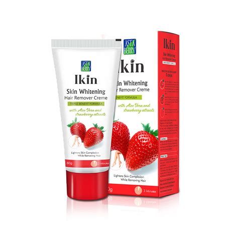 Ikin Skin Whitening Hair Remover Creme| Aloe vera | Astaberry