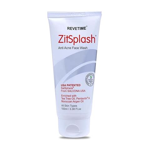Revetim? Zitsplash Anti-Acne Face Wash, Hypoallergenic Formula with ...