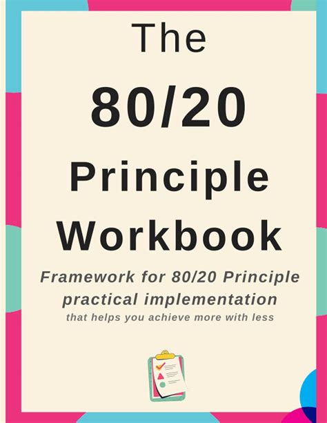 Buy The 80/20 Principle Workbook: Framework for 80/20 Principle ...