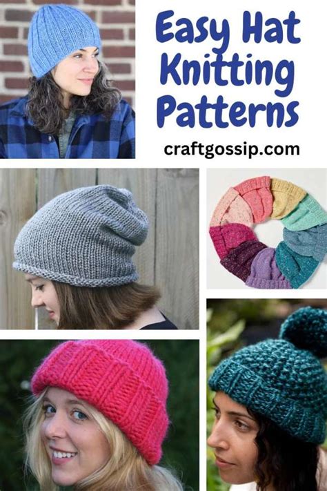 Image result for Simple Knitted Hat Pattern Free