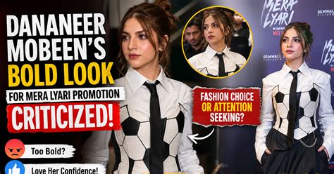 Dananeer Mobeen’s Bold Look for Mera Lyari Promotion Criticized ...