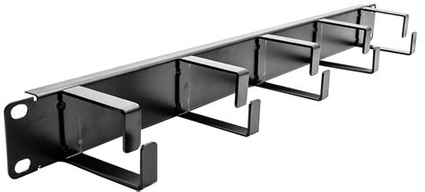 LMS Data CAB-MAN-1U-5 CAB-MAN-1U-5 Cable Organiser Bracket 19" Cabinet ...