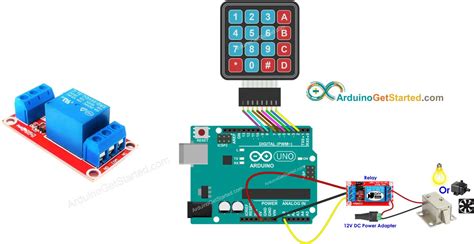Arduino per Keypad Relais Steuern 的图像结果