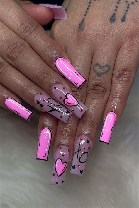 valentine nails ideas