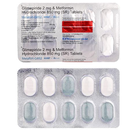Metafort- G852 - Strip of 10 Tablets : Amazon.in: Health & Personal Care