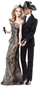 BARBIE Collector Tim McGraw And Faith Hill Doll Gift Set - Collector ...