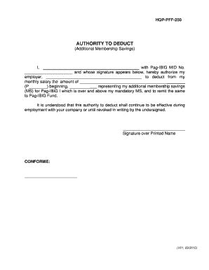 Authorization for Voluntary Payroll Deduction Form - Fill Online ...