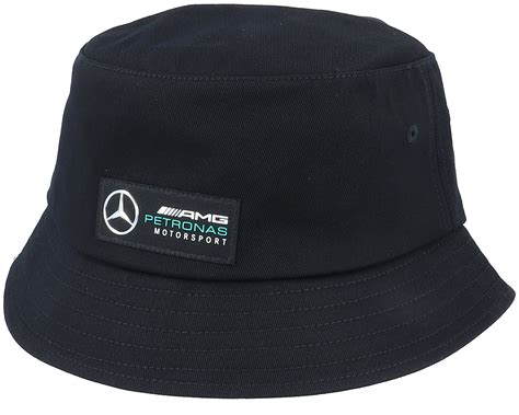 Mercedes Black Bucket - Formula One hats - Hatstoreworld.com
