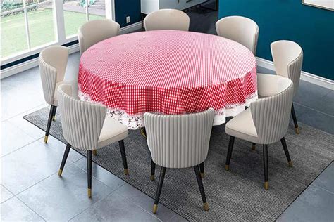Buy The Furnishing Tree Round Shaped WxL 90x90 Inch 12 Seater Table ...