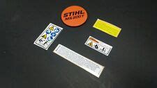New Stihl Ms200t Chainsaw Model Plate Name Tag | Ubuy India
