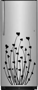 MADHUBAN DECOR 70 cm Fridge Sticker Heart Decorative Sticker For Your ...