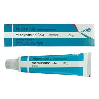 Thrombophob Tube Of 30gm Gel: Uses, Side Effects, Price & Dosage ...