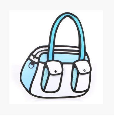 Buy Genius_Baby Canvas Cartoon Shoulder Messenger Bag 2D Drawing 3D ...
