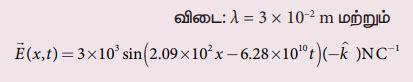 மின்காந்த அலைகள்: கணக்குகள் - இயற்பியல் | Electromagnetic Waves ...