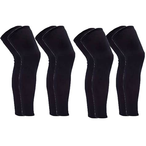 TELOLY 4 Pairs Leg Compression Sleeve,Basketball Leg Sleeve,Compression ...