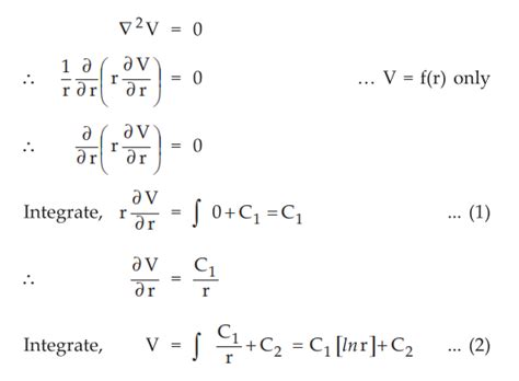 Calculating Capacitance using Laplace's Equation - with Example Solved ...