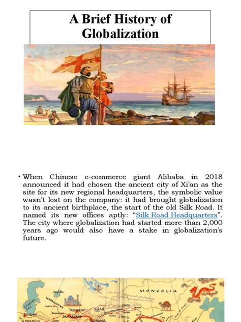 Historical Background of Globalization 的图像结果