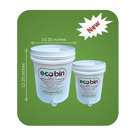 Eco Bin Jr Composter Kit - Set of 2