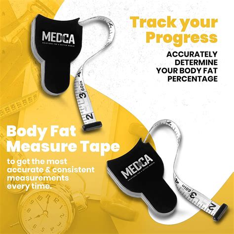 Body Tape Measure (2 Pack) - Retractable Measuring Tapes for Body & Fat ...