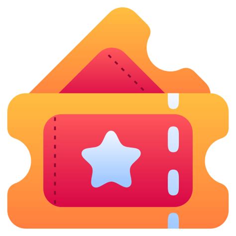 Ticket - Free entertainment icons
