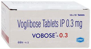 Vobose 0.3 Tablet 10: Uses, Side Effects, Price & Substitutes