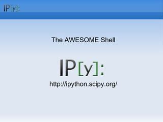 Ideal Shell Python 的图像结果