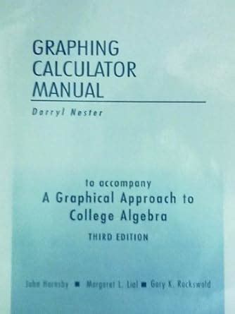 Buy Graphing Calculator Manual Book Online at Low Prices in India ...