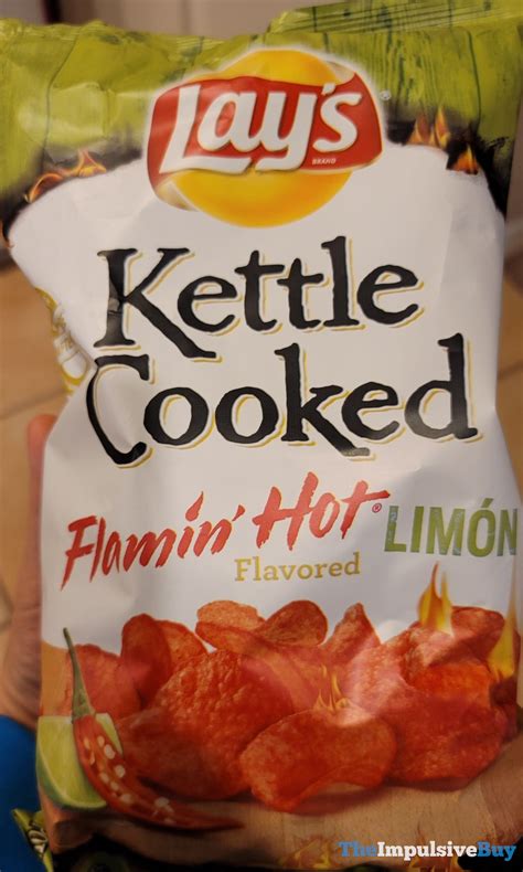 SPOTTED: Lay’s Kettle Cooked Flamin’ Hot Limon Potato Chips