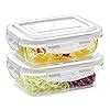Buy Borosil Klip-N-Store Rectangular Containers With Lid, 1040Ml Set_Of ...