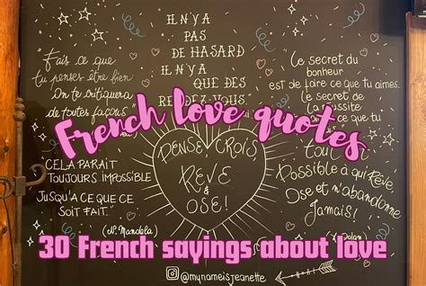 French love quotes: 30 sweet sayings about love
