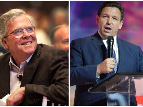 Jeb Bush says Ron DeSantis would be a 'formidable candidate' if the ...