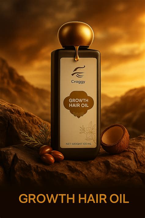 CRAGGY Growth Hair Oil (100ml) OLD MRP 549.00, NEW MRP Rs 489.50 ...