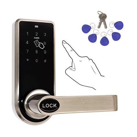 Buy ETEKJOYElectronic Door Lock 3-in-1 Pas RFID Card/Tag Hidden Keyhole ...