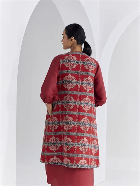 Buy Emroidered Kilim Jacket | Women’s Jacket Online : Ancestry