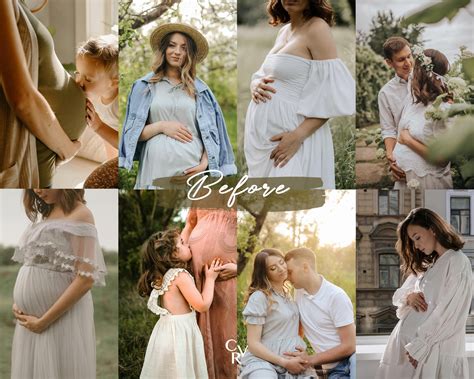 20 Maternity Lightroom Presets. Desktop and Mobile. 20 Different ...