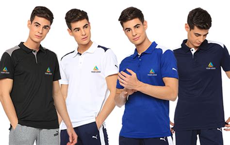 Buy Customized Puma Dry Fit Polo T-shirts Online at PrintStop