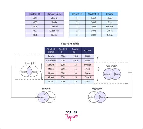 Outer Join SQL 的图像结果