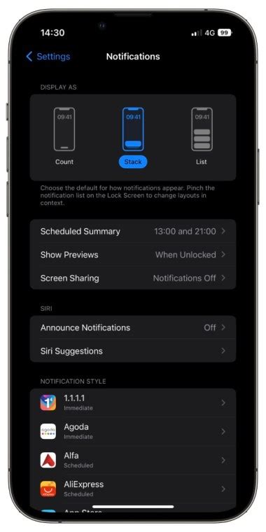 Image result for Count Stack List Notifications