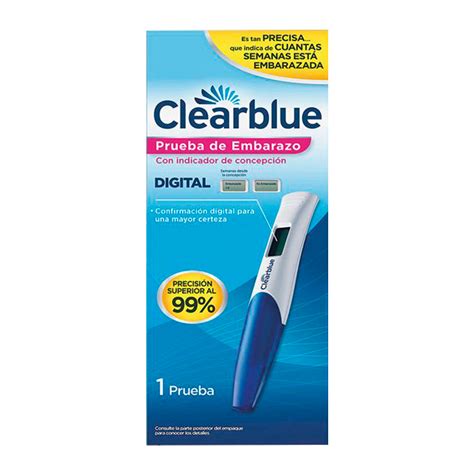 Comprar En Droguerías Cafam Clearblue Prueba Embarazo X | Prueba De ...
