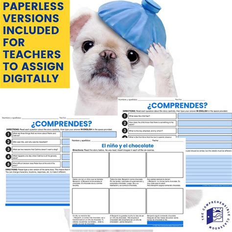 The Comprehensible Classroom | Spanish Substitute Activities | Set #3