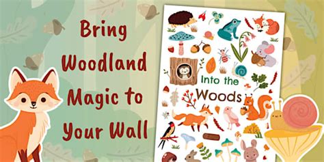 Woodland Animals Print | Twinkl Art Gallery