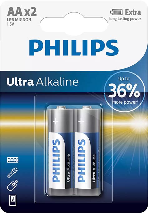 Ultra Alkaline Battery LR6E4B/40 | Philips