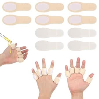 Amazon.com: Aeaocvo 10Pcs Castor Oil Pack Wrap for Fingers, Castor Oil ...