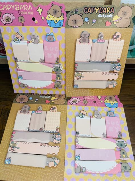 Cute Capybara Sticky Note – Gift Ocean