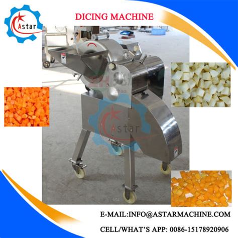 China 2-3tph Use in Food Factory Vegetable and Fruit Dicer - China ...