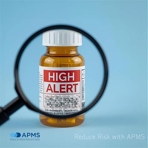 High-alert medications demand extra care. APMS helps pharmacies spot ...